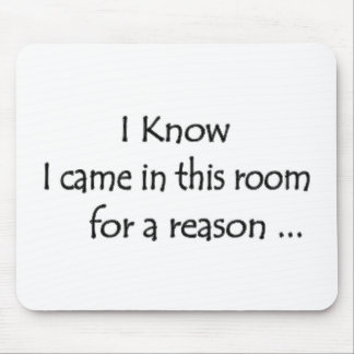I know I came in this room for a reason... Mouse Mat