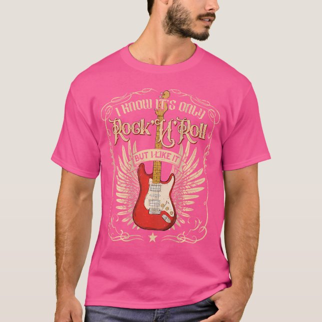 I Know It'S Only Rock'N'Roll But I Like It Rock Mu T-Shirt (Front)
