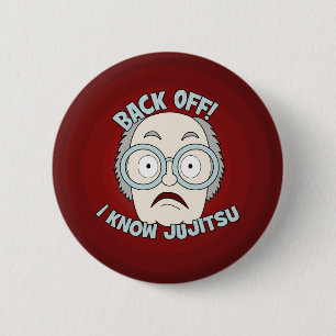 I Know Jujitsu! 6 Cm Round Badge