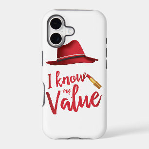 I Know My Value iPhone SE Case