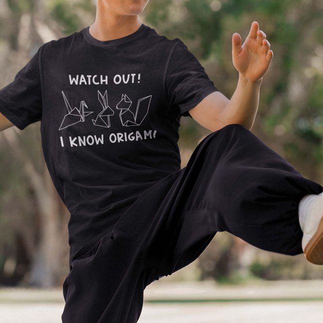 I Know Origami T-Shirt (Creator Uploaded)