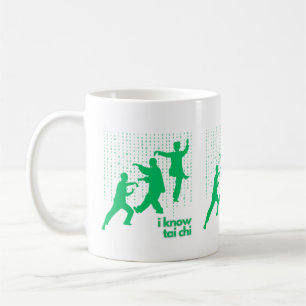 I Know Tai Chi Matrix Coffee Mug