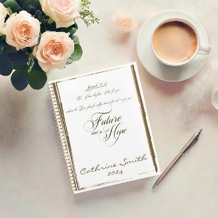 I know the plans gold personalised planner