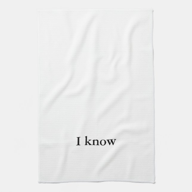 I know towel - see other listing for match (Vertical)