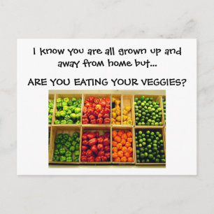 I know you are all grown up and away ... postcard