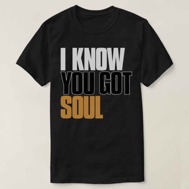 I Know You Got Soul, Eric B and Rakim Quote Essent T-Shirt (Design Front)