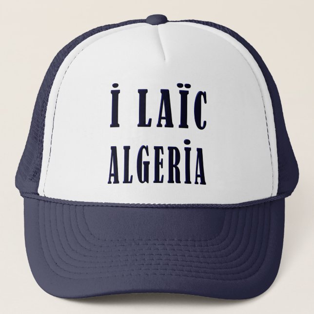 i laic algeria trucker hat (Front)