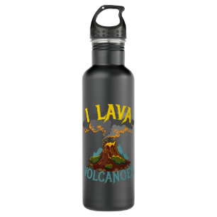 I Lava Volcanoes Volcano Geologist 710 Ml Water Bottle