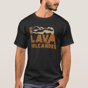 I Lava Volcanoes Volcanology Volcanologist Gift T-Shirt