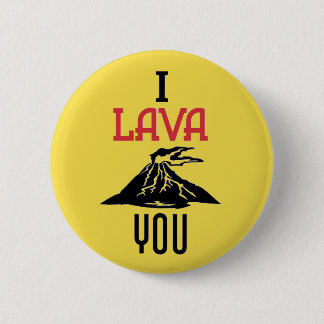 I Lava You Button