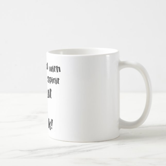 I leak! coffee mug (Right)