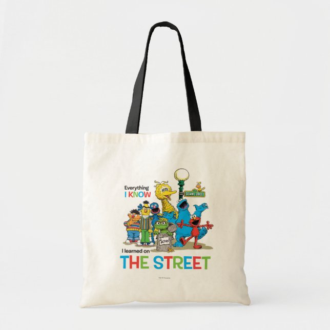 I learned on THE STREET Tote Bag (Front)