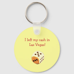 I left my cash in Las Vegas! Key Ring