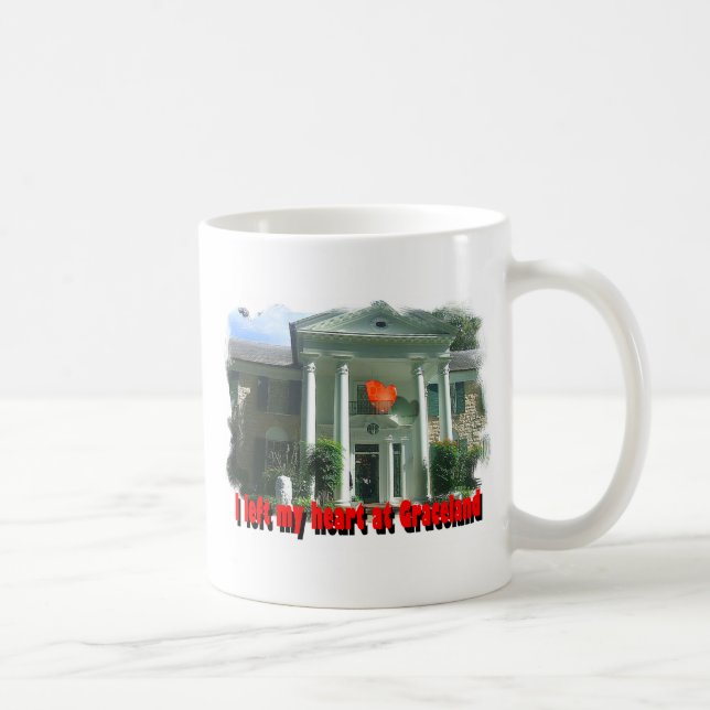 I Left My Heart At Graceland Coffee Mug (Right)
