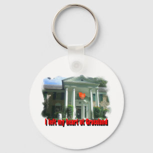 I Left My Heart At Graceland Key Ring