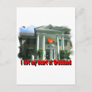 I Left My Heart At Graceland Postcard