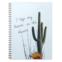 I Left My Heart in the Desert | Notebook