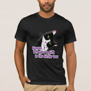 I left You a Gift Cat T-Shirt