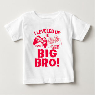 "I LEVELED UP TO BIG BRO! BABY T-Shirt
