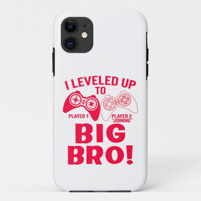 "I LEVELED UP TO BIG BRO! Case-Mate iPhone CASE (Back)