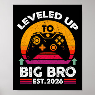 I Leveled Up To Big Brother 2026 Funny Big Bro Ann Poster