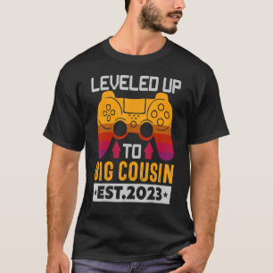 I Leveled Up To Big Cousin I'm Going To Be A Big C T-Shirt