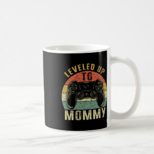 I Leveled Up To Mommy Vintage Video Gamer Coffee Mug