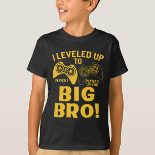 I Levelled Up To Big Bro T-Shirt