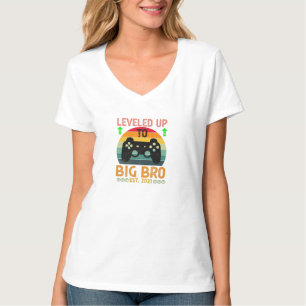 I Levelled Up To Big Brother 2021 Gamer Gift T-Shirt