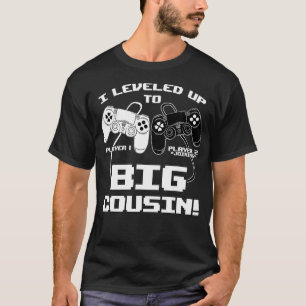 I Levelled Up To Big Cousin Gaming Controller RPG T-Shirt