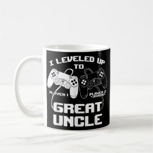 I Levelled Up To Great Uncle Gaming Baby Gender Coffee Mug
