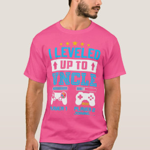 I Levelled Up To Uncle Est 2022 Funny Pregnancy An T-Shirt