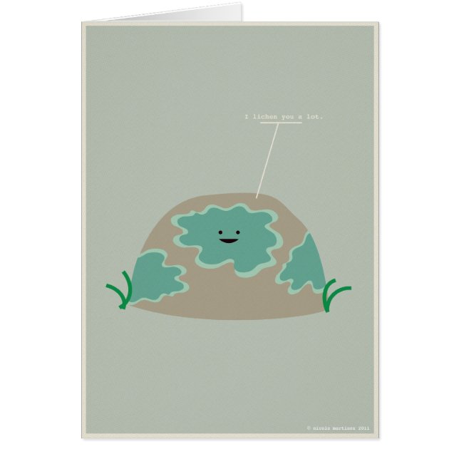 I Lichen You A Lot (Front)