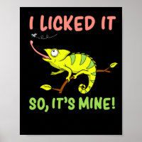 I Licked It So Its Mine  Lizard Reptiles