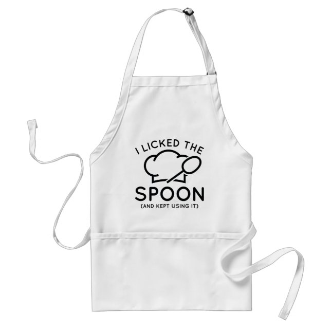 I Licked The Spoon And Kept Using It Standard Apron (Front)