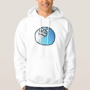 i lied face hoodie