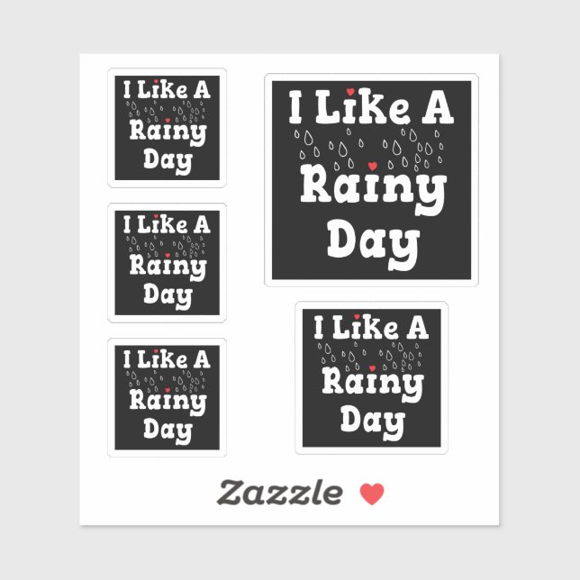 I Like a Rainy Day - Photographer (Sheet)