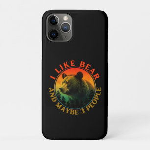 I like bear and maybe 3 people iPhone 11 pro case