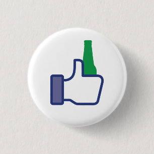 I Like Beer 3 Cm Round Badge