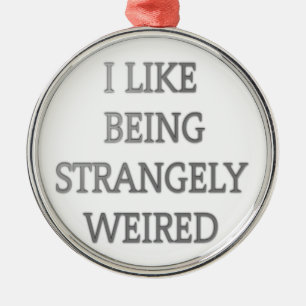 I like being strangely weird .png metal tree decoration