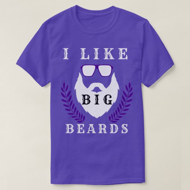 I like big beards 39 T-Shirt (Design Front)