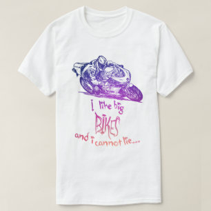 I Like Big Bikes And I Cannot Lie Men's T-Shirt