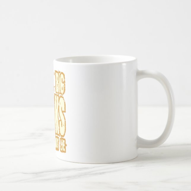 I Like Big Books And I Cannot Lie Coffee Mug (Right)