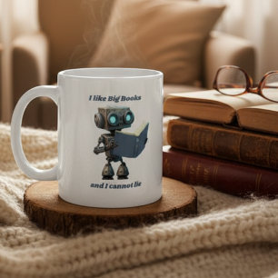 I Like Big Books and I Cannot Lie Coffee Mug