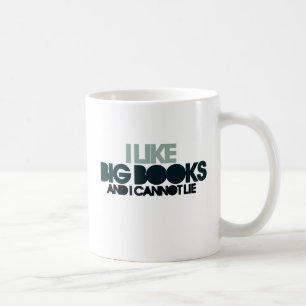 I Like Big Books Coffee Mug