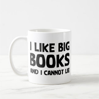I Like Big Books Coffee Mug