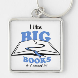 I like Big Books Key Ring