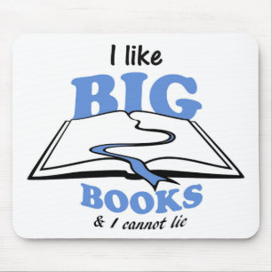 I like Big Books Mouse Mat