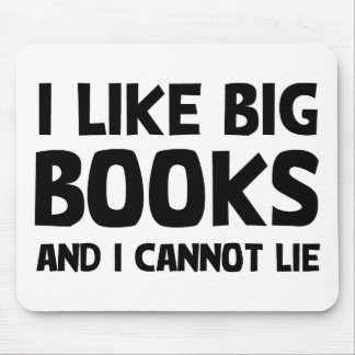 I Like Big Books Mouse Mat