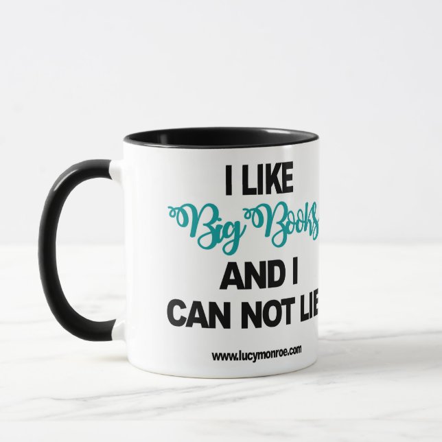 I LIKE BIG BOOKS MUG (Left)